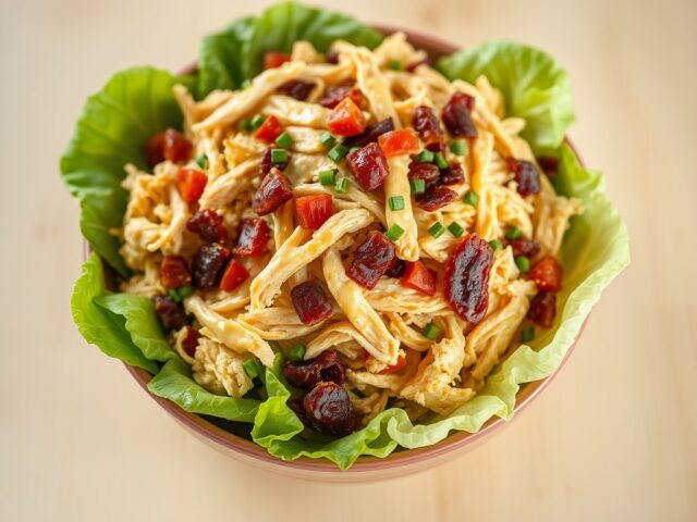 Kerrie kip salade