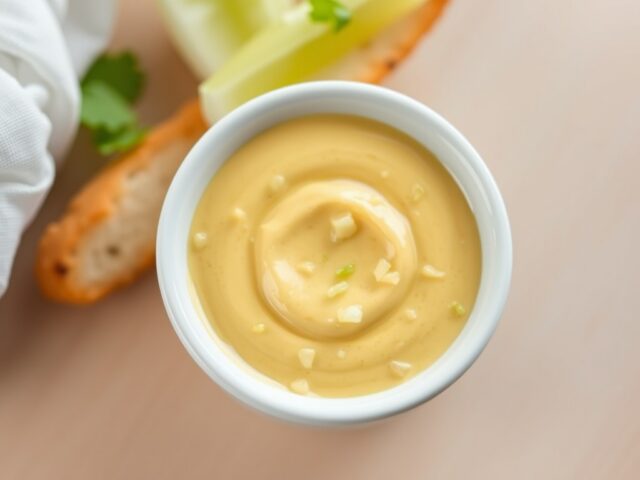Kerriesaus met bleekselderij