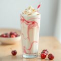 Kers-amandel milkshake