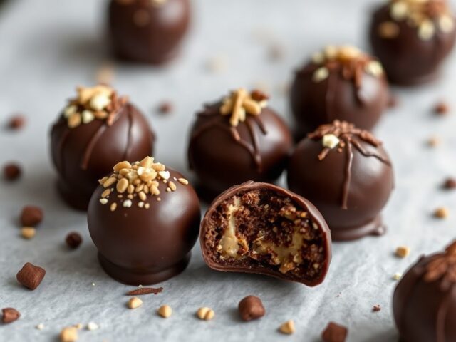 Kersenbonbons — AI-gegenereerde illustratie
