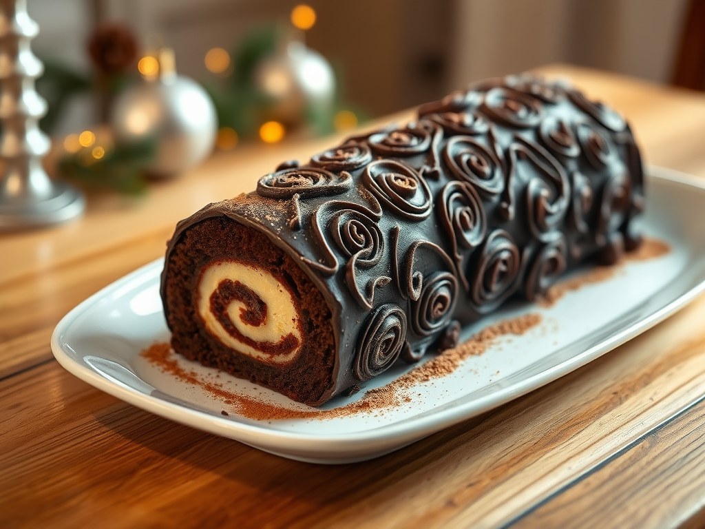 Kerstboomstronk, AI-gegenereerde illustratie