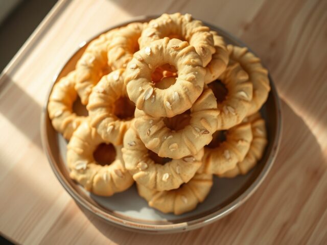 Kerstkransjes- koekjes