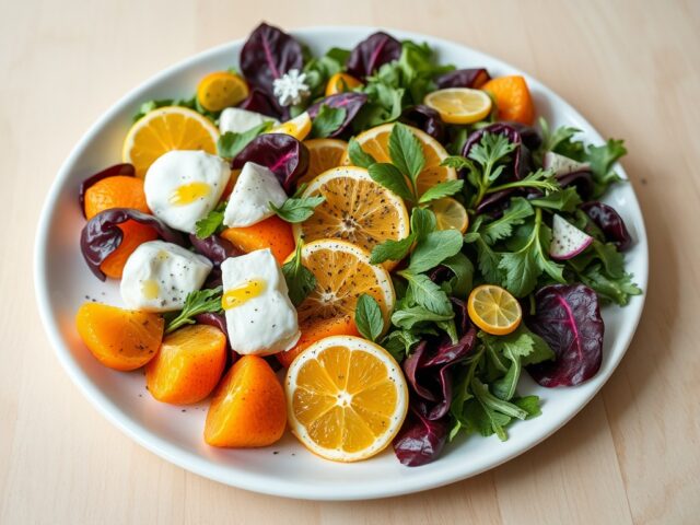 Kerstsalade van Fifteen