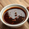 Ketjap peper BBQ vlees dressing
