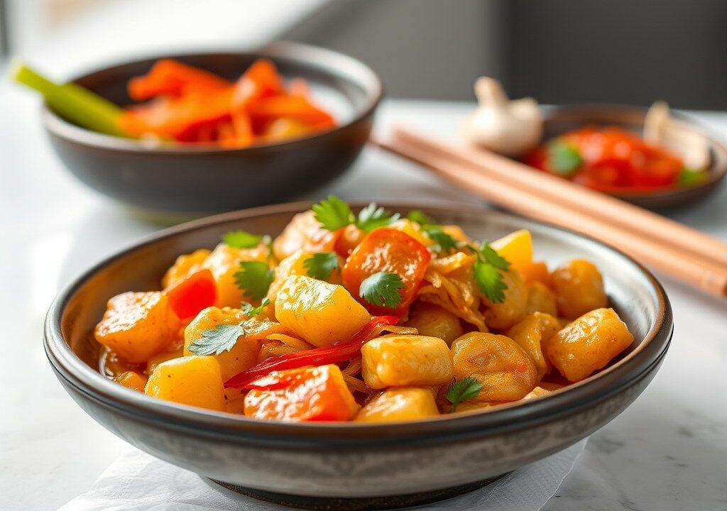 Ketjapsaus — AI-gegenereerde illustratie