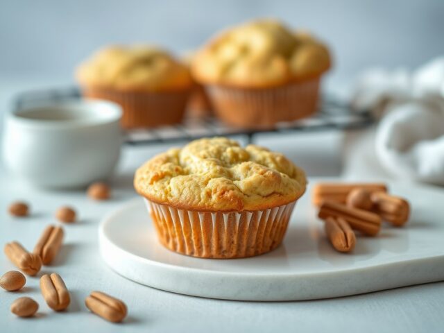 Kindermuffins — AI-gegenereerde illustratie