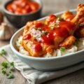 Kip in duiveltjes saus