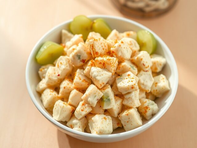 Kip-kerrie snacksalade