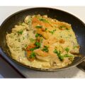 Kip met Boursin-champignonssaus