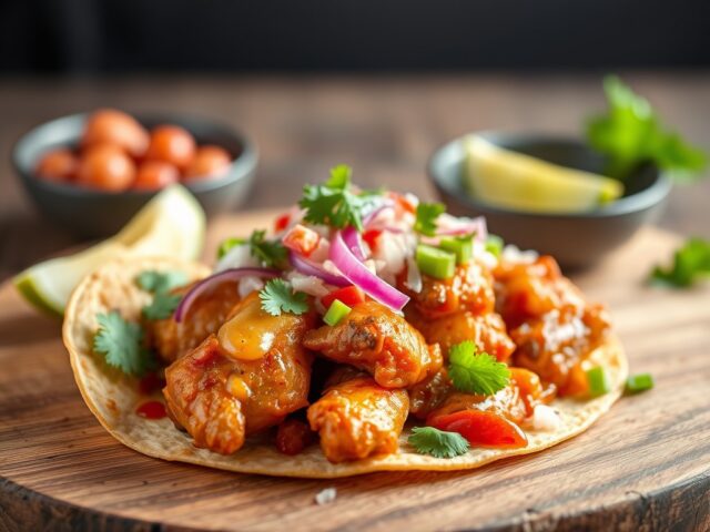 Kip Mexicana met Hasj — AI-gegenereerde illustratie