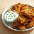 Kip-reepjes met Raita