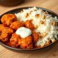 Kip tikka met kokosrijst