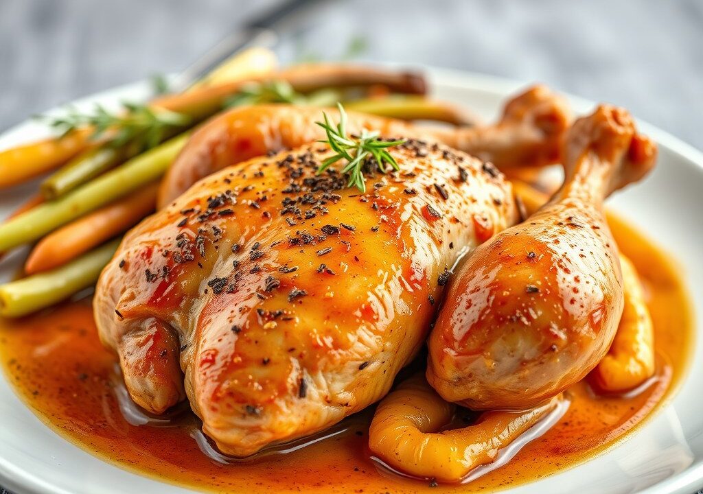 Kip uit de Oven, AI-gegenereerde illustratie