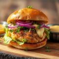 Kipburger de luxe