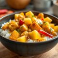 Kipcurry met ananas
