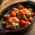 Kipendijen en Wortelen in Zoet-Zure-Saus
