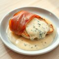 Kipfilet met cremeroquefort.