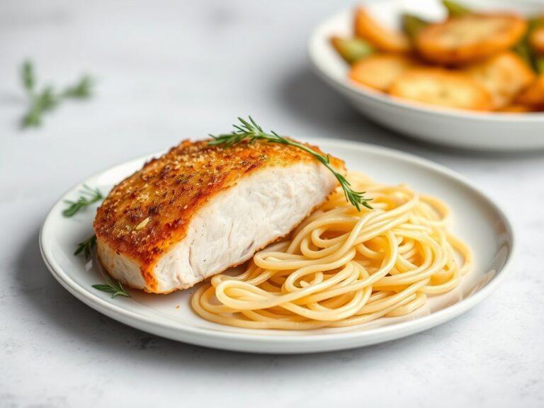 Kipfilet met gebakken tomaatjes