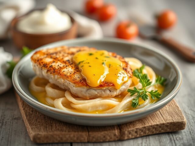 kipfilets met camambert