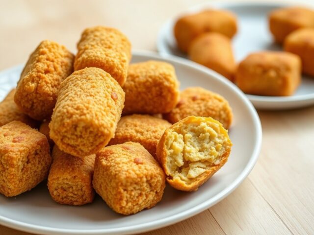 Kipkroketjes met kerrie