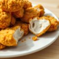 Kipnuggets zoals kinderen die lekker vinden