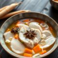 Kippenborst in Chinese Bouillon