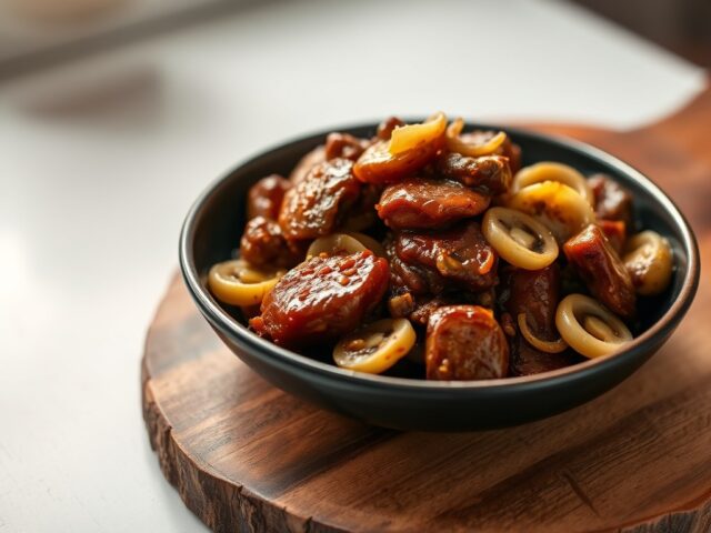 Kippenlevers met Indiase Kruidige Smaak