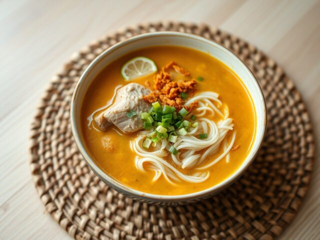 Kippensoep Batawi (Soto Ayam Versie Jan A.)
