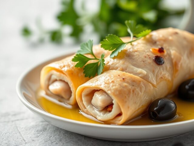 Kiprolletjes met olijven