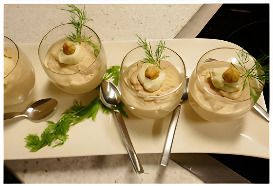 Zalige zalmglaasjes ( voor de Kerst )