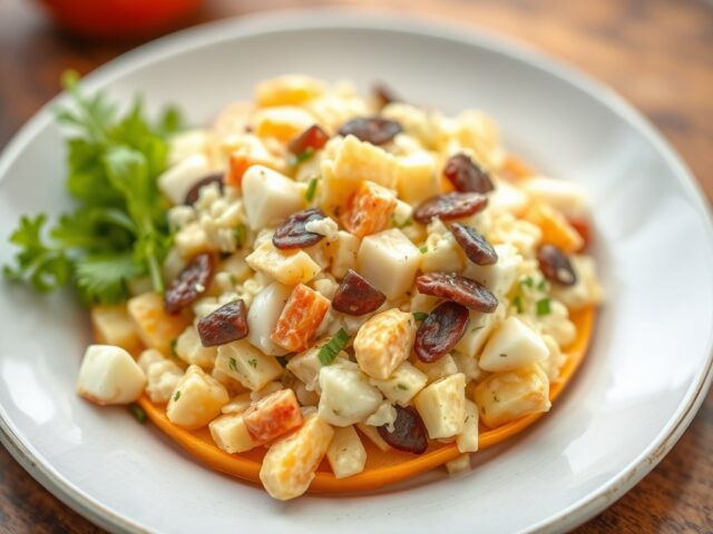 Klassieke eiersalade