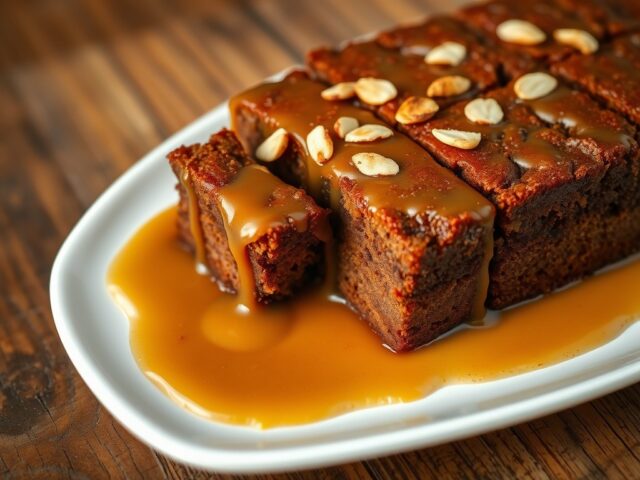 Kleffe Dadel Koek met Butterscotch Saus