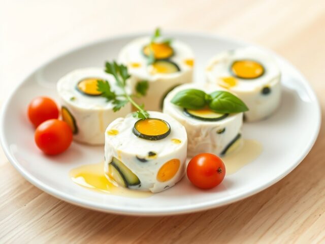 Kleine geitenkaasterrines