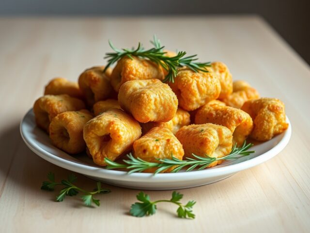 Kleine kalfskroketjes