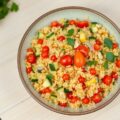 Kleurige groentecouscous