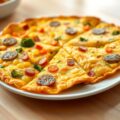 Kleurrijke tortilla