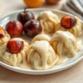 Knadels met pruimen