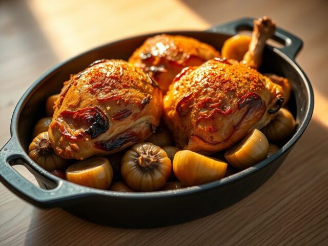 Knoflook-Kip uit de Slowcook Oven
