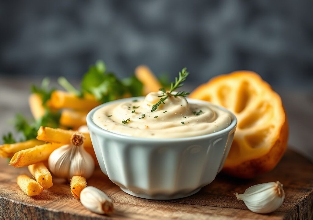 Knoflooksaus, altijd beter dan uit een flesje