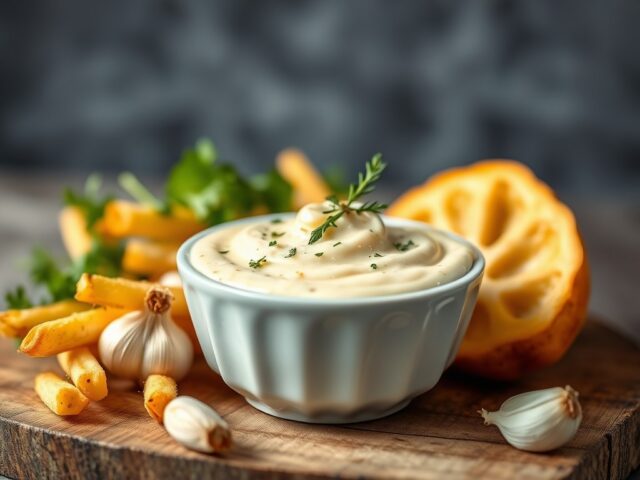 Knoflooksaus, altijd beter dan uit een flesje