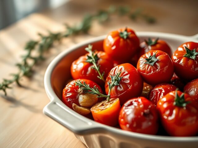 Knoflooktomaten