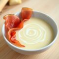 Knolselderij Roomsoep met Parmaham