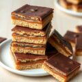 Koekjes met caramel en chocolade