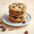 Koekjes met chocola en noten
