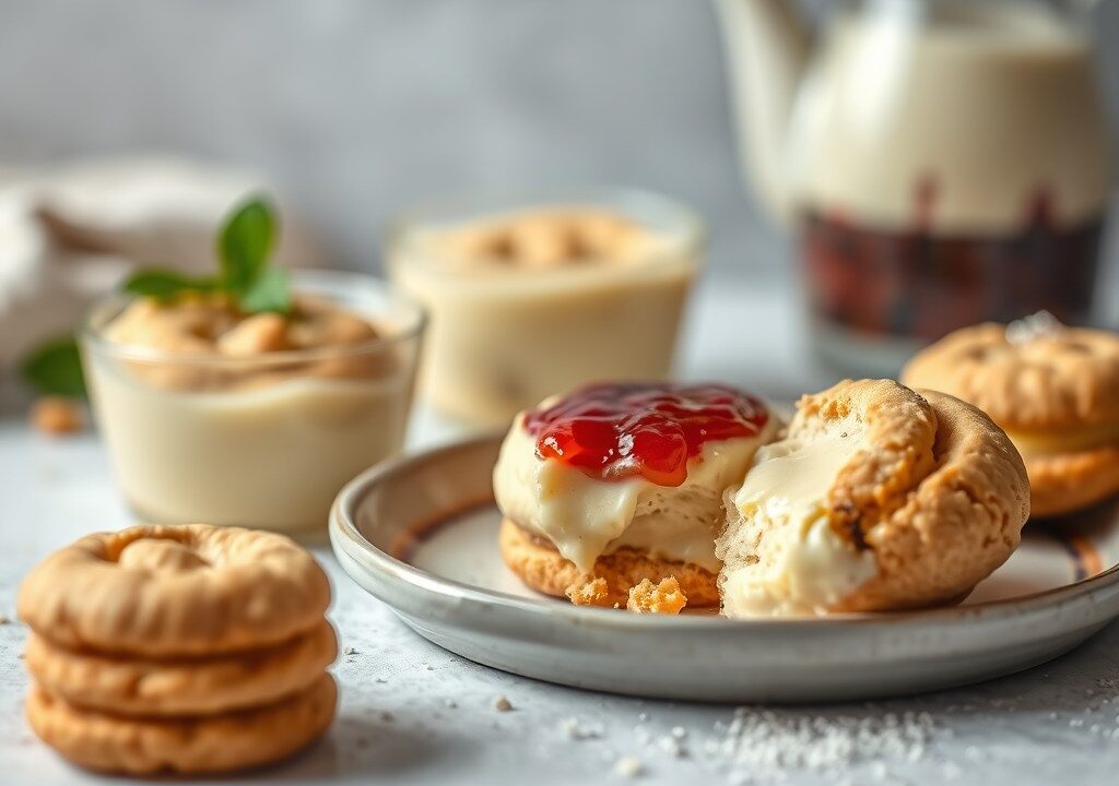 koekjespudding, AI-gegenereerde illustratie