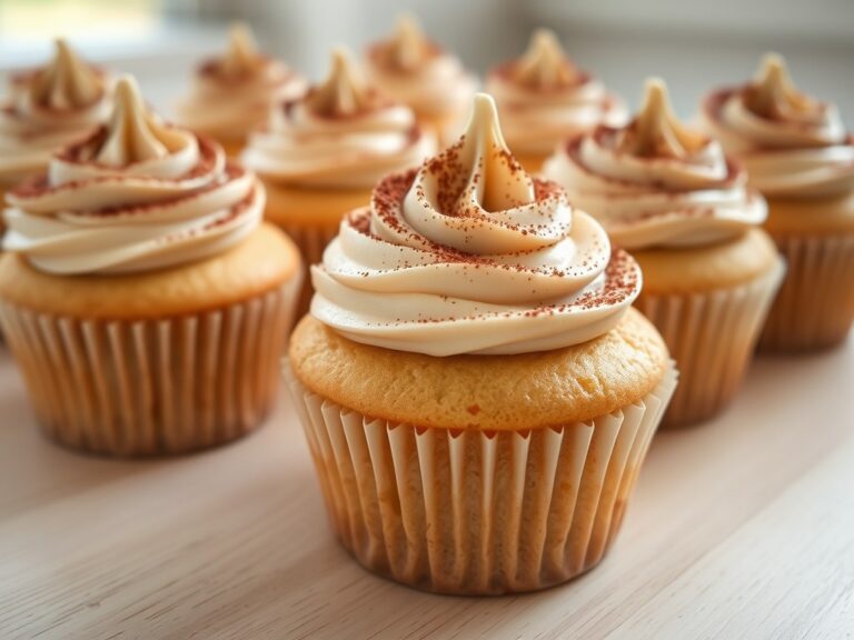 Koffie cupcakes