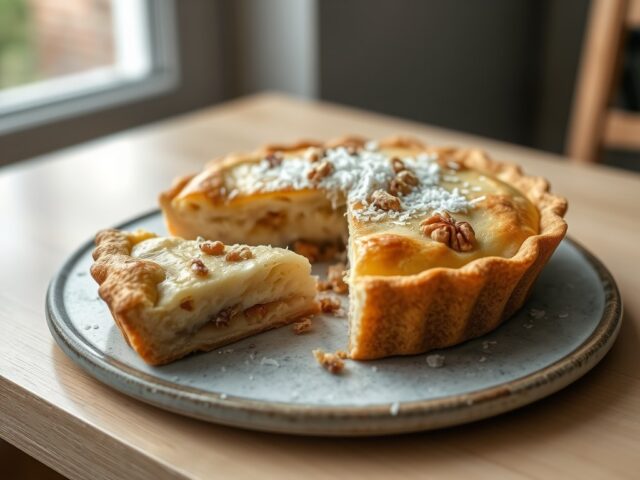 Kokos-bananenpie