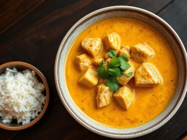 Kokos-Curry van Varkensvlees uit de Slow Cooker