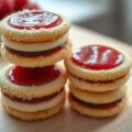 Kokos en jam-sandwichkoekjes