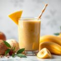 Kokos-fruit smoothie
